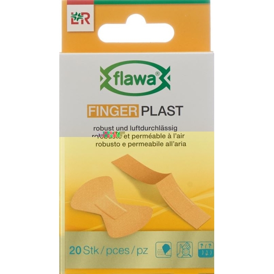 Flawa Finger Plast Robustes Textilpfl 2 Grösse 20 Stück buy online