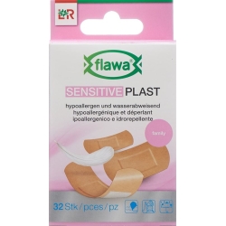 Flawa Sensitive Plast Plaster Strips 3 Size 32 Pieces