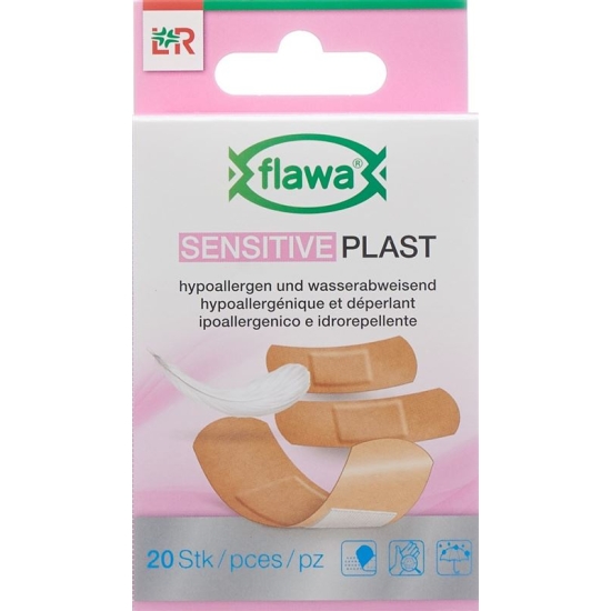 Flawa Sensitive Plast Plaster Strips 3 sizes 20 pieces buy online