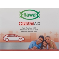 Flawa car Pharmacy Midi Bag red