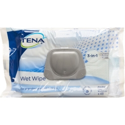 Tena Wet Wipes 48 Stück