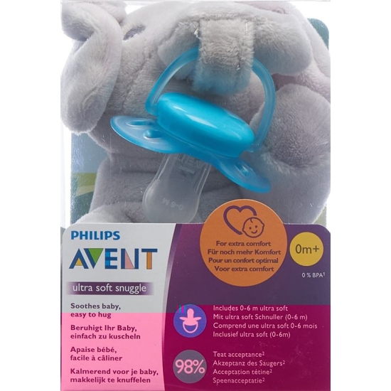 Avent Philips Snuggle+ultra Soft Elefant Türkis buy online