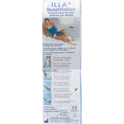 Illa Dusch Schutzfolie 60x25cm Arm Kurz 5 Stück