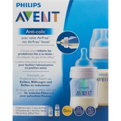 Avent Philips Anti-Colic Flasche Airfree Vent 125+260ml
