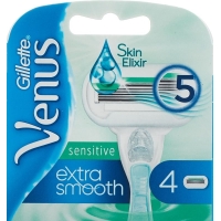 Gillette Women Venus Extra Smooth Sensitive System Blades 4 pieces