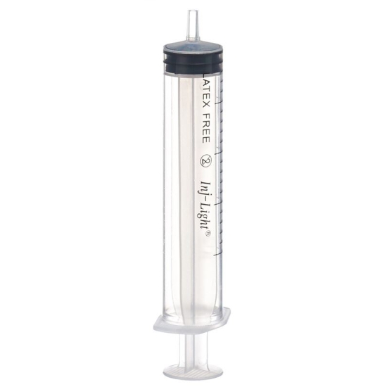inj / light 20ml disposable syringe 3 parts 25 pcs