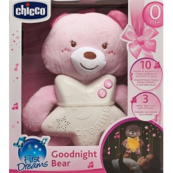 Chicco Gute Nacht Baerchen Pink
