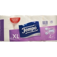 Tempo toilet paper Premium white 4lagig 110 sheets of 16 pieces