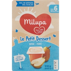 Milupa Le Petit Dessert Birne ab dem 6. Monat 6x 55g