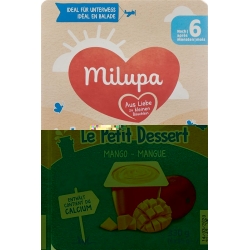Milupa Le Petit Dessert Mango ab dem 6. Monat 6x 55g