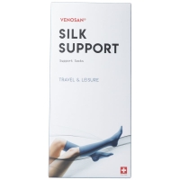 Venosan Silk A-d Support Socks L Navy 1 pair