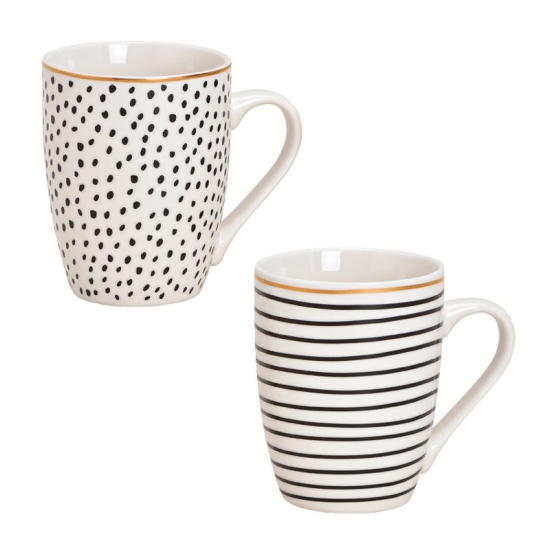 Herboristeria Mug Black Dots & Stripes buy online