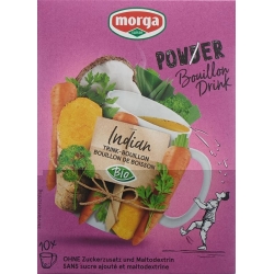 Morga Powerpowder Bouillondri Indi Bio 10 Beutel 4g