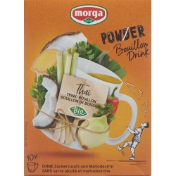 Morga Powerpowder Bouillondri Thai Bio 10 Beutel 4g