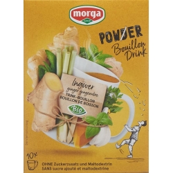 Morga Powerpowder Bouillondri Ingw Bio 10 Beutel 4g
