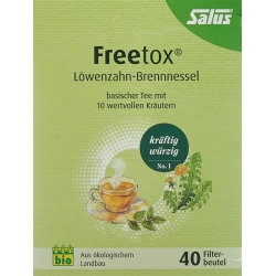 Salus Freetox Tee Löwenzahn Brenn Bio Beutel 40 Stück