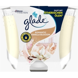 Glade Langanhaltende Duftkerze Rom Vanil Blo 224g