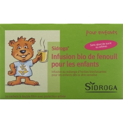Sidroga organic fennel children 20 pieces