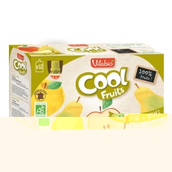 Vitabio Quetschmus Apfel und Birne 12 Beutel 90g