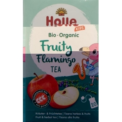 Holle Fruity Flamingo herbal and fruit tea Bio 20x 1.8g