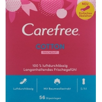 Carefree Cotton Fresh Fragrance 56 pieces