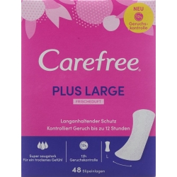Carefree Plus Large Fresh 48 pieces