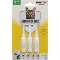 martec PET CARE Spot on ANTI PARASITE for cats 3 x 1 ml
