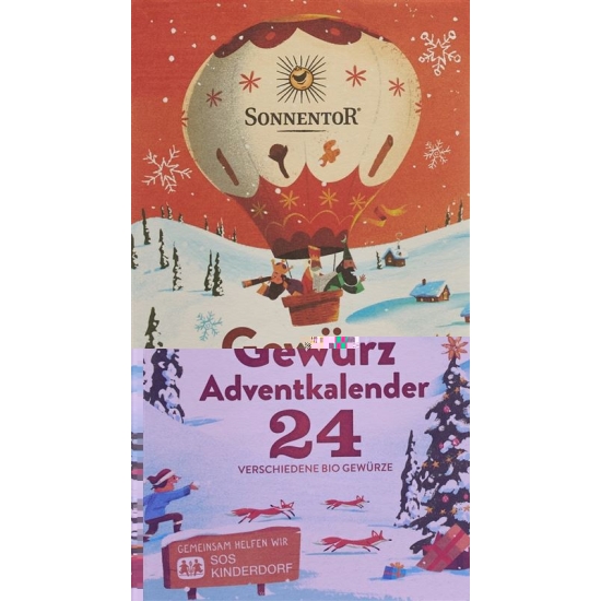 Sonnentor Adventkalender Gewürze Beutel 24 Stück buy online