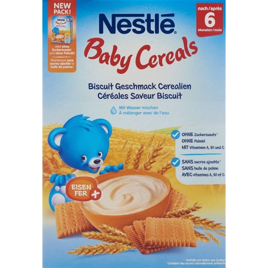 Nestle Baby Cereals Biscuits Cerealien 6m 450g buy online