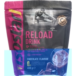 Isostar Reload Drink Pulver Schokolade Beutel 450g