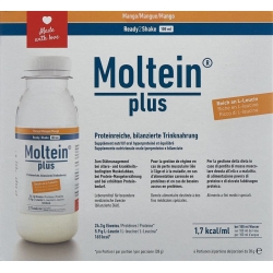 Moltein Plus Ready2Shake Mango 6 bottle 38g