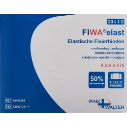 Smedico Fixierbinden Cellophan 4cmx4m Weiss 20 Stück