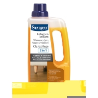 Starwax Glanzpflege 2in1 Parkett Flasche 1L