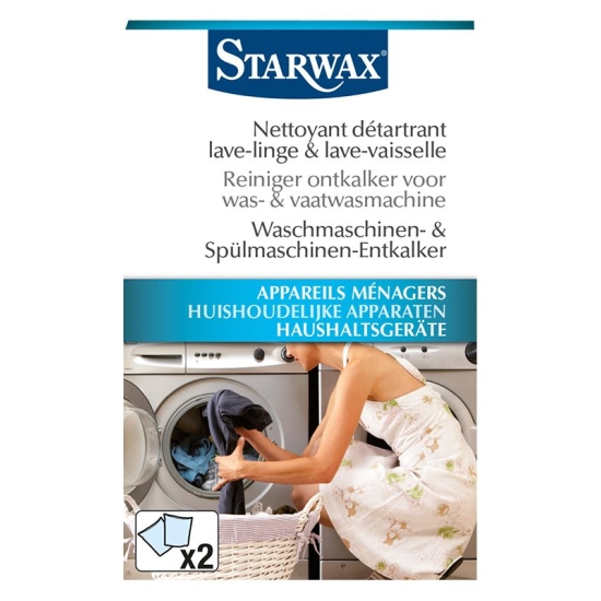 Starwax Wasch- & Spülmaschinen Entkalker 2x 75g buy online