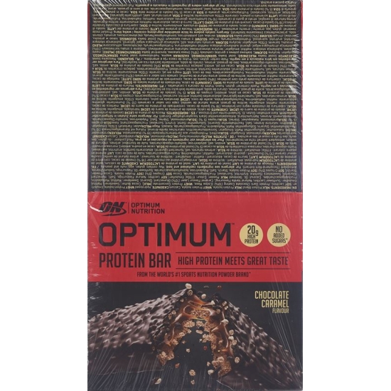 Optimum Protein Bar Chocolate-Caramel 10x 60g buy online