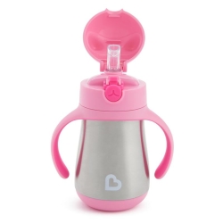 Munchkin Cool Cat Edelstahlflasche 237ml 18m+