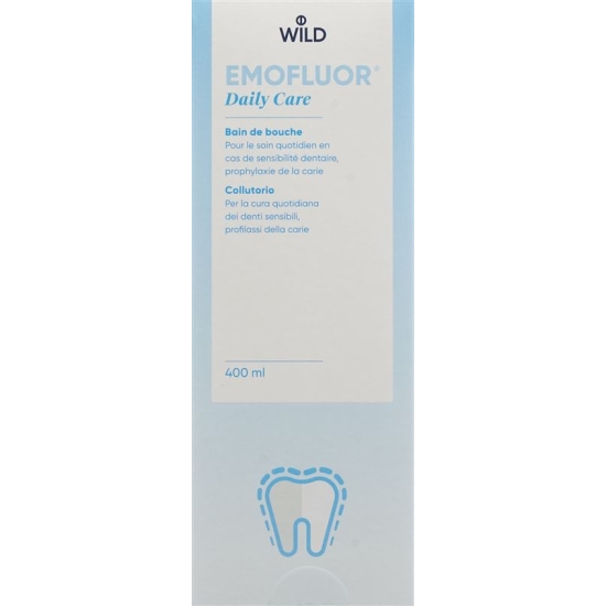 Emofluor Daily care mouthwash 400 ml Fl