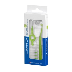 Curaprox CPS 011 prime start 5 interdental brushes + UHS 409 & 470
