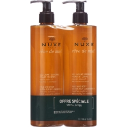 Nuxe Reve Miel Duo Gel Vis&corps 2x 400ml