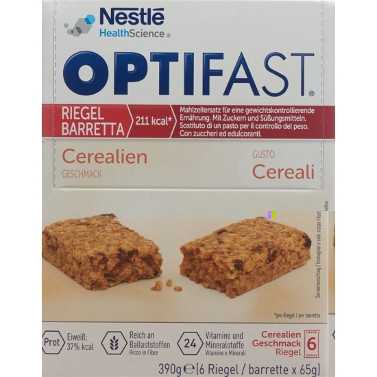 Optifast Bar cereals 6x 65g buy online