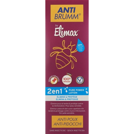 Anti Brumm By Elimax Louse Stopp 2in1 Pure Power Lotion 100ml buy online