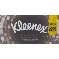 Kleenex Ultrasoft Kosmetiktuech Box Duo 2x 72 Stück
