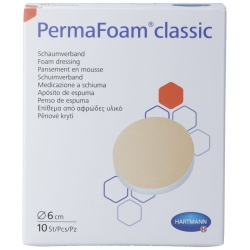PermaFoam Classic about 6cm sterile 10 pcs