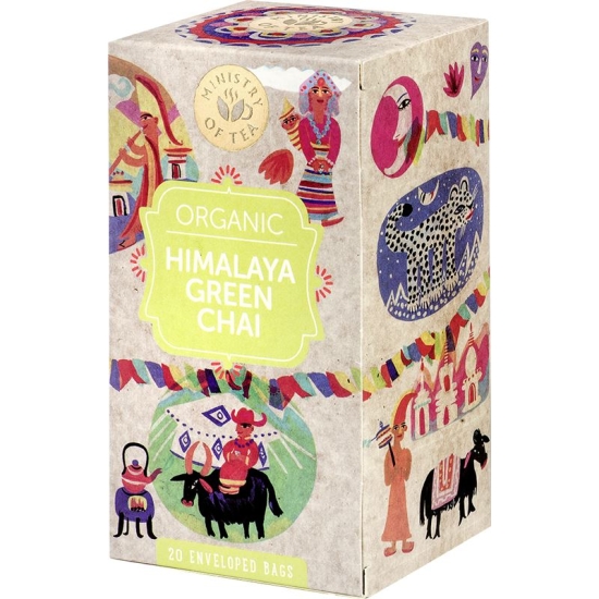Ministry Of Tea Himalaya Green Chai Tee 20x 1.5g buy online