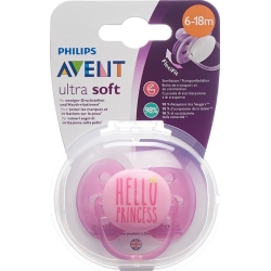 Avent Philips Schnuller Ultrasoft 6-18m Girl