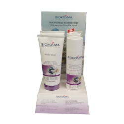 Biokosma Body Care Display Bio-Edelweiss Aronia