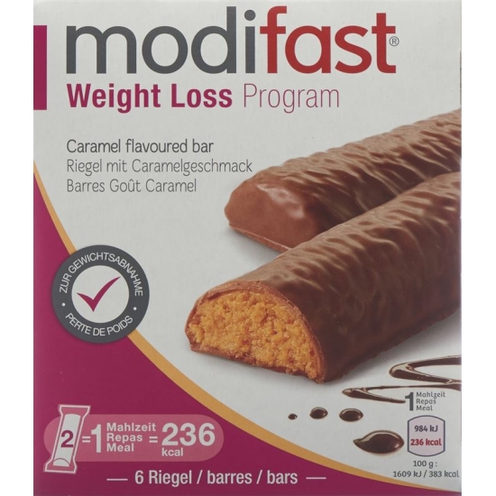 Modifast Programm Riegel Caramel 6x 31g buy online