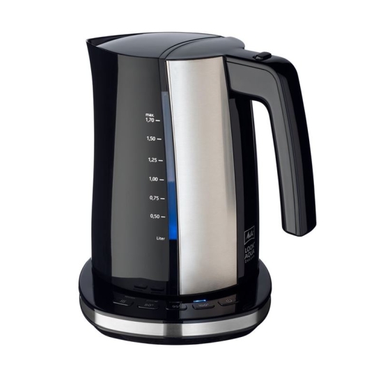 Melitta Kettle 1.7L Look Aqua Deluxe Black buy online