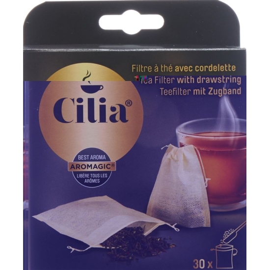 Cilia tea filter with drawstring buy online