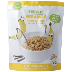 Naughty Friends breakfast fruits banana & vanilla 125 g